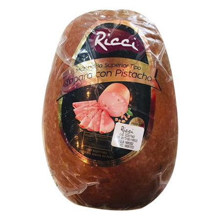 Imagen de Mortadela Tapara Con Pistacho Ricci 250Gr