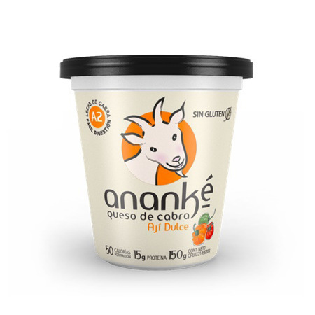 Imagen de Queso De Cabra Cremoso Con Aji Dulce Ananke 150 Gr.