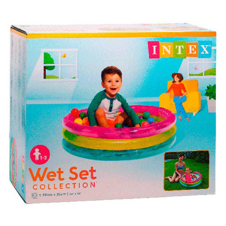 Imagen de Piscina Inflable De Color Intex 86x25 Cm