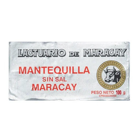 Imagen de Mantequilla Extra Fina Sin Sal  Maracay 100 Gr