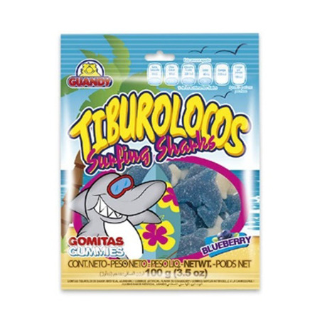 Imagen de Gomita Guandy Tiburolocos 100Gr