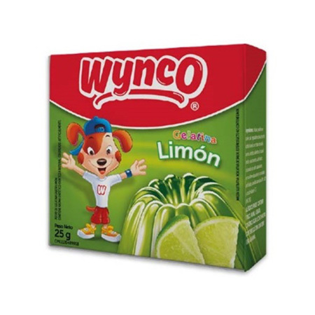 Imagen de Gelatina De Limón Wynco 25G