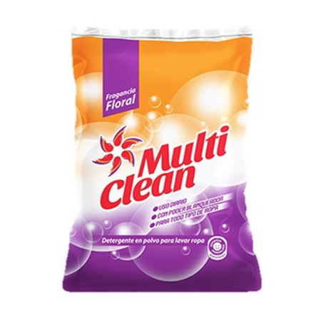 Imagen de Detergente En Polvo Multi Clean Fragancia Floral 400Gr