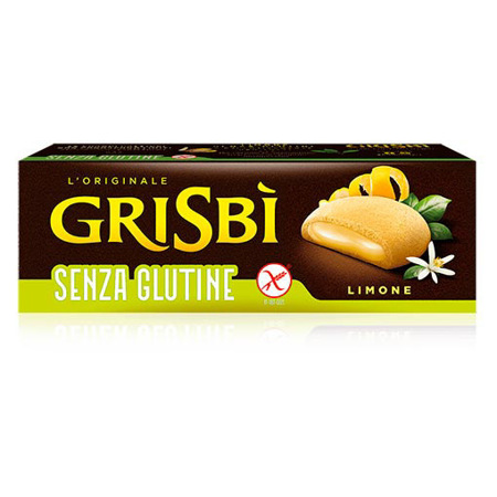 Imagen de Galleta Rellena Grisbi Crema De Limón Sin Gluten 150 Gr