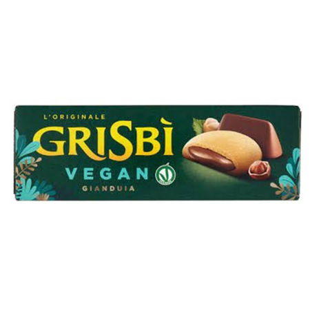 Imagen de Galleta Rellena Grisbi Gianduia Vegana 135 Gr