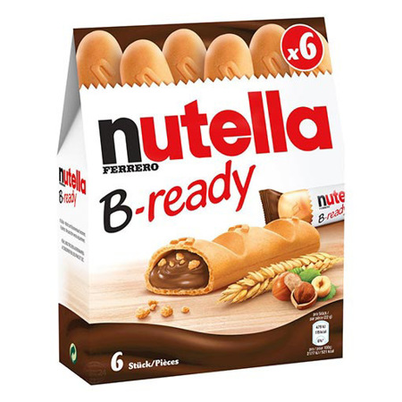 Imagen de Galleta Rellena Nutella Chocolate Y Avellana 132 Gr