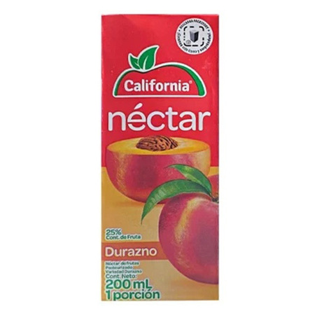 Imagen de Jugo California De Durazno 200 Ml