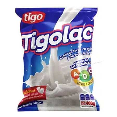 Imagen de Compuesto Lácteo Tigolac 400 Gr