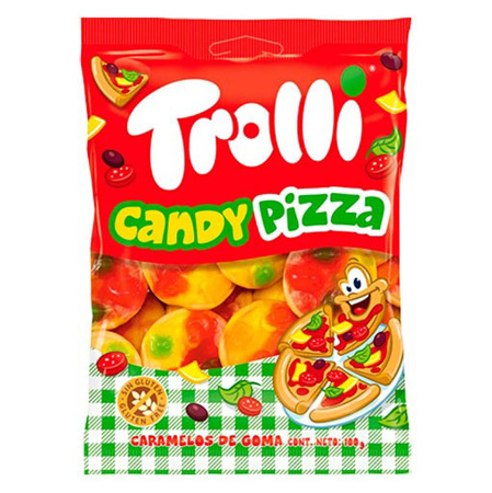 Imagen de Gomita Trolli Candy Pizza 100 Gr