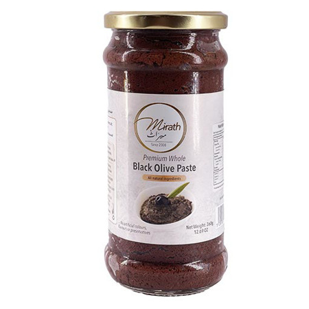Imagen de Pasta De Aceitunas Negras Mirath 360 Gr
