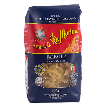 Imagen de Pasta Farfalle Di Martino 500 Gr