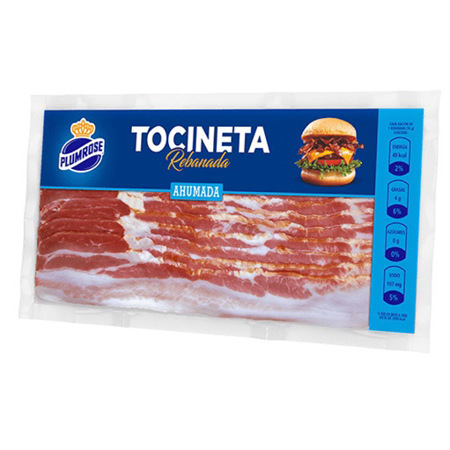 Imagen de Tocineta Ahumada Plumrose 250Gr