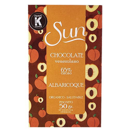 Imagen de Chocolate Barra Sun Albaricoque Keto 65% 50 Gr