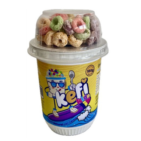 Imagen de Yogurt Liquido Kefi  Natural Con Cereal  180 Gr