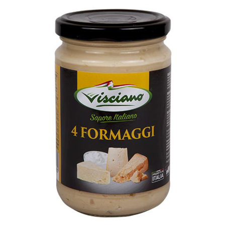 Imagen de Salsa Para Pasta Visciano 4 Formaggi 280 Gr