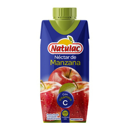 Imagen de Jugo De Manzana Natulac 330Ml