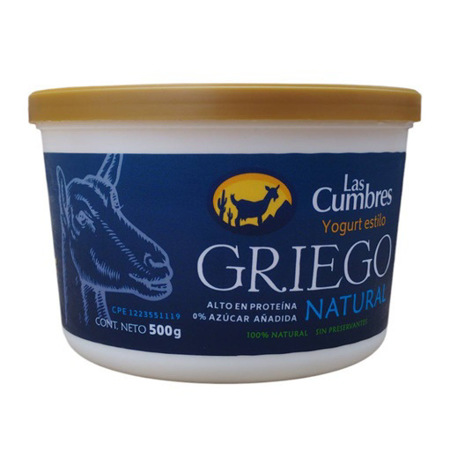 Imagen de Yogurt Firme Natural De Cabra Las Cumbres 500 G