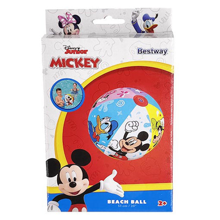 Imagen de Pelota De Playa Bestway Mickey 51cm