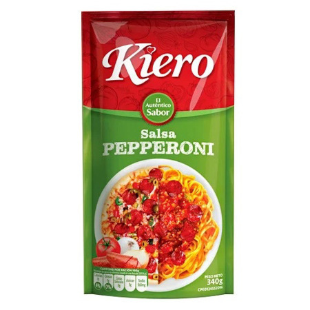 Imagen de Salsa Pepperoni Kiero 340 Gr