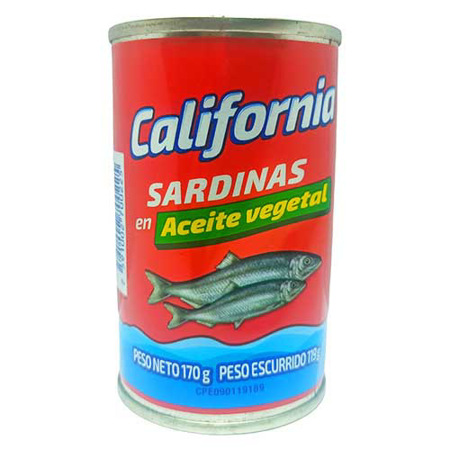 Imagen de Sardina En Aceite California e 170 Gr.