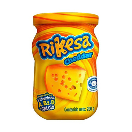 Imagen de Queso Cheddar Rikesa 200 Gr.