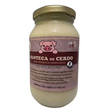 Imagen de Manteca De Cerdo Paticas Pa Keto Tengo Con Ajo 500 Ml