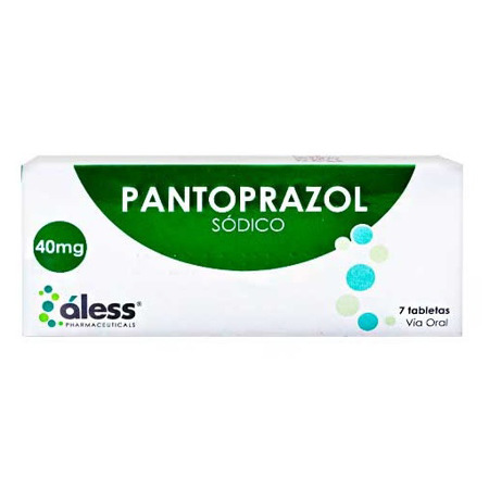 Imagen de Pantoprazol Sódico  Tab 40 Mg X 7 Aless