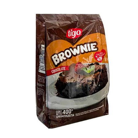 Imagen de Mezcla Para Torta De Brownie Tigo 400 Gr