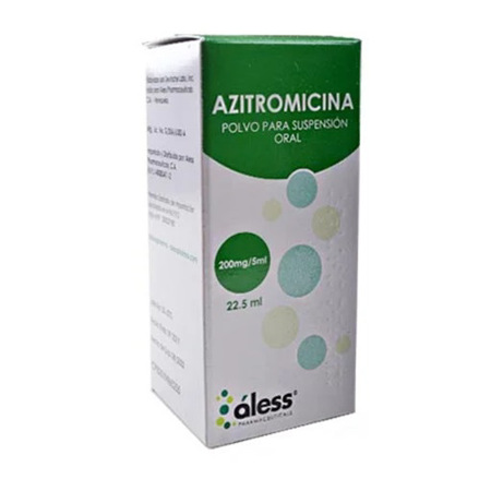 Imagen de Azitromicina Suspensión 200mg/5ml X 22.5ml