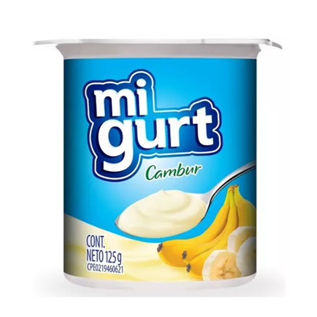 Imagen de Yogurt Firme Migurt De Cambur 125 Gr