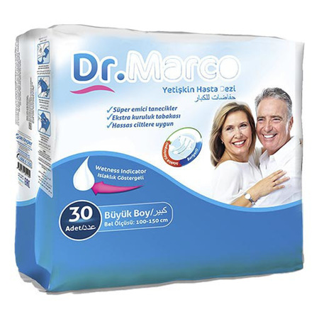 Imagen de Pañal Dr. Marco Para Adulto Talla M 30Und