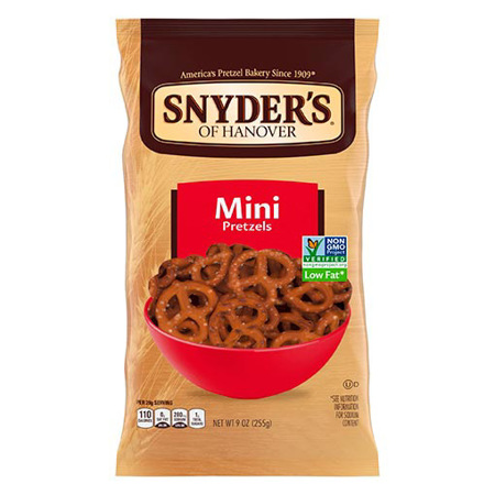 Imagen de Pretzels Snyders Of Hanover Mini 255 Gr