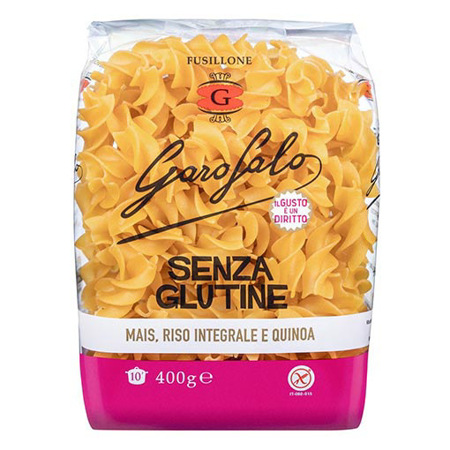 Imagen de Pasta Fusillone Garofalo Sin Gluten 400 Gr