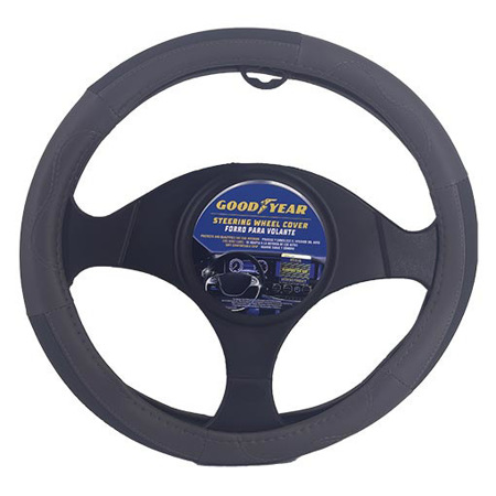 Imagen de Forro De Volante Goodyear Gris 38Cm.