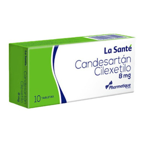 Imagen de Candesartán 8mg X 10 Tab La Sante