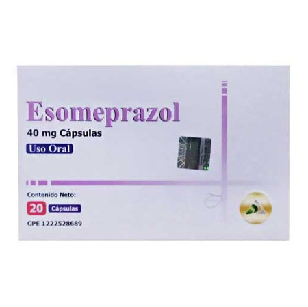 Imagen de Esomeprazol Capsula 40 Mg X 20 Dac