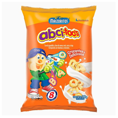 Imagen de Cereal Abecitoos Maizoritos 240 Gr.