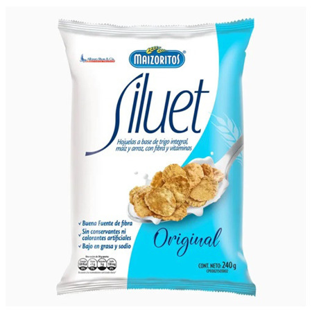 Imagen de Cereal De Avenas Siluet Original Maizoritos 240 Gr.