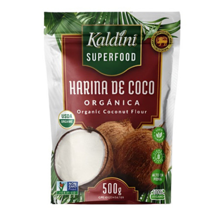 Imagen de Harina De Coco Kaldini Organica 500 Gr