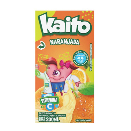 Imagen de Jugo De Naranja Kaito 200 Ml