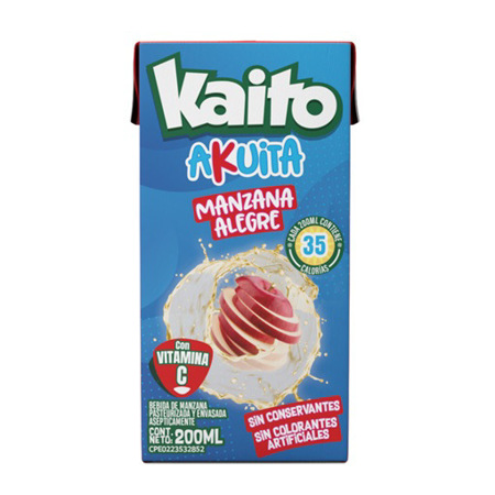 Imagen de Jugo De Manzana Kaito 200ml