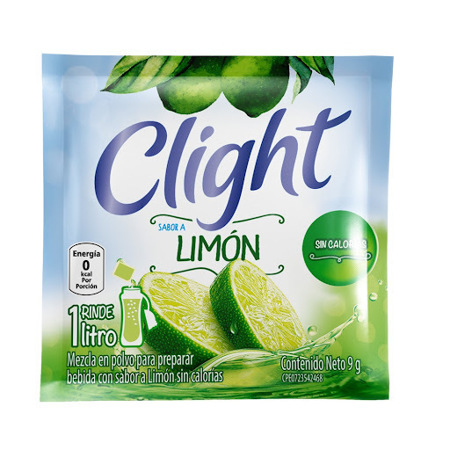 Imagen de Jugo En Polvo Clight De Limón 9 Gr