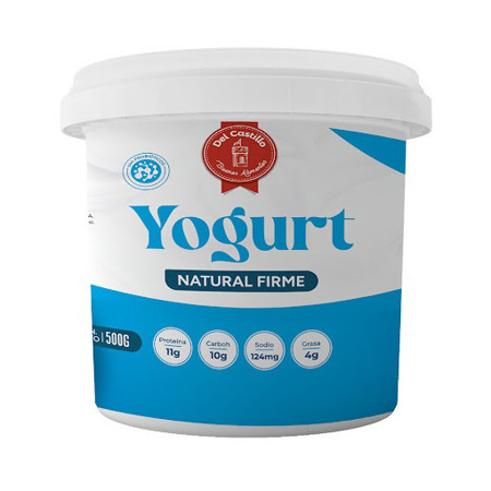 Imagen de Yogurt Firme  Del Castillo Natural 500 Gr