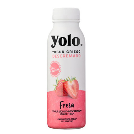 Imagen de Yogurt Liquido Yolo Fresa 200ml