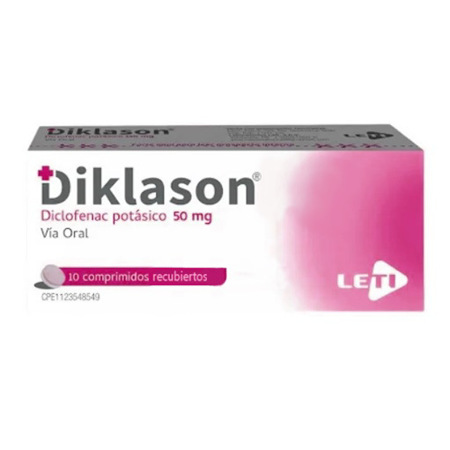 Imagen de Diklason Comprimido Recubierto 50mg X10