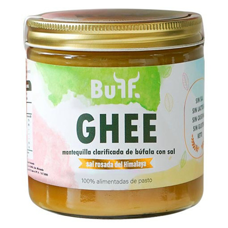 Imagen de Mantequilla Ghee Buff Con Sal Rosada 400g