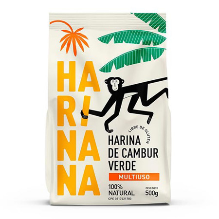 Imagen de Harina De Cambur Harinana Sin Gluten 500g