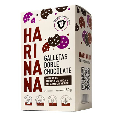 Imagen de Galleta Harinana Doble Chocolate Sin Gluten 150g