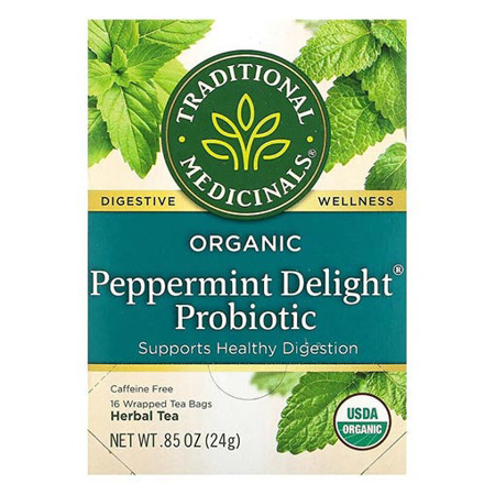 Imagen de Te Tradicional Medicinas Infusion Peppermint Delight Probiotic 20.8g