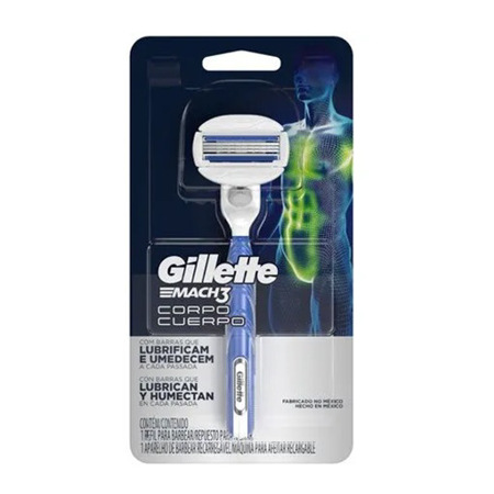 Imagen de Afeitadora Gillette Mach 3 Sistem 1 Und